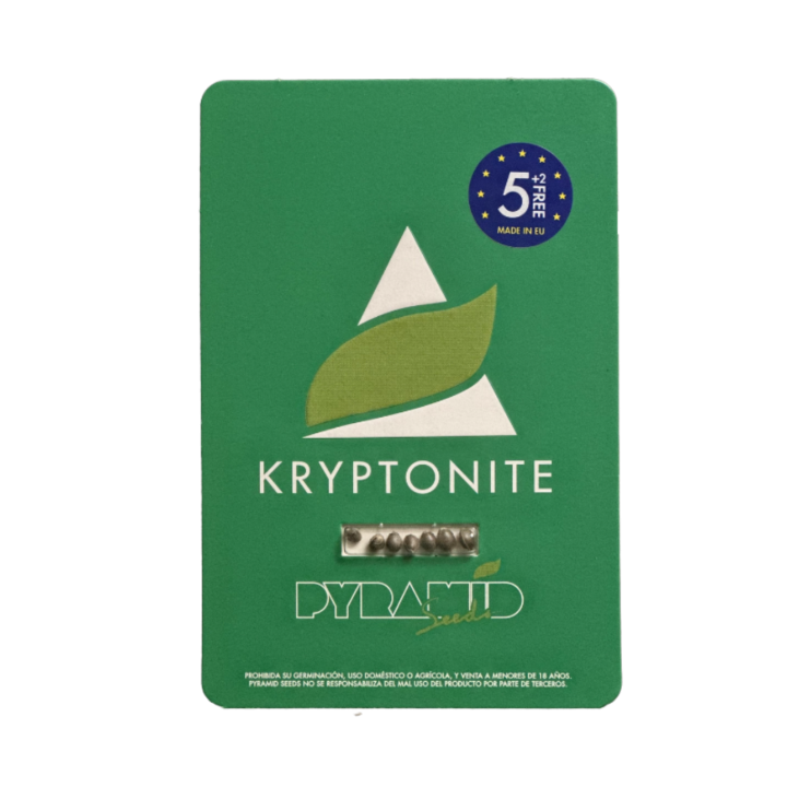 kryptonite pyramid seeds embalagem oficial feminizada 20–23% thc