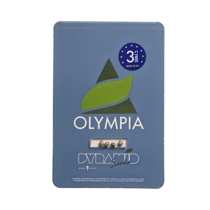 olympia pyramid seeds embalagem oficial híbrido 19 thc
