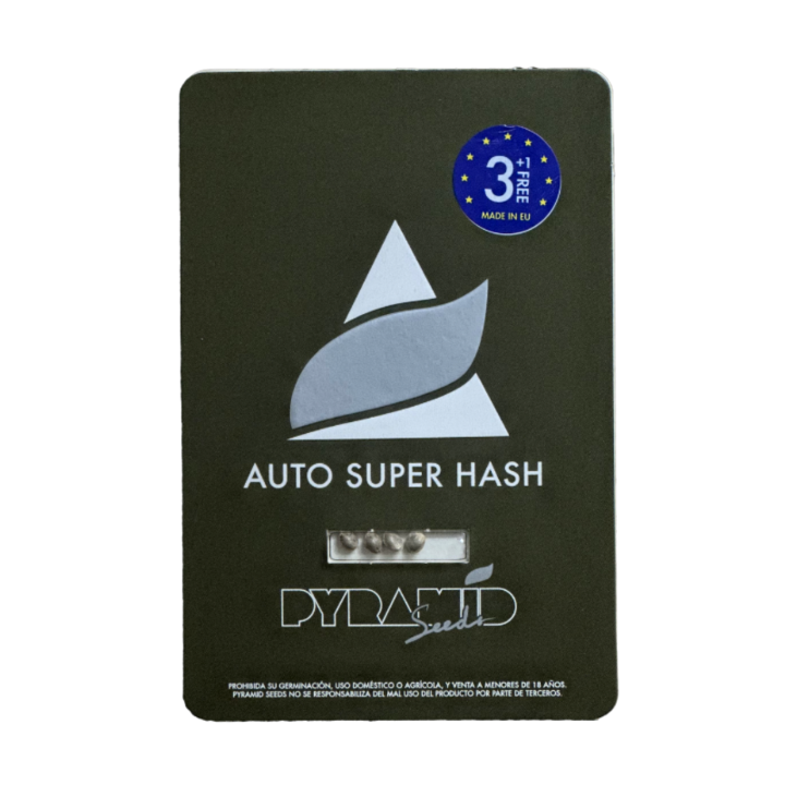 Pacote de sementes Auto Super Hash – genética automática da Super Hash