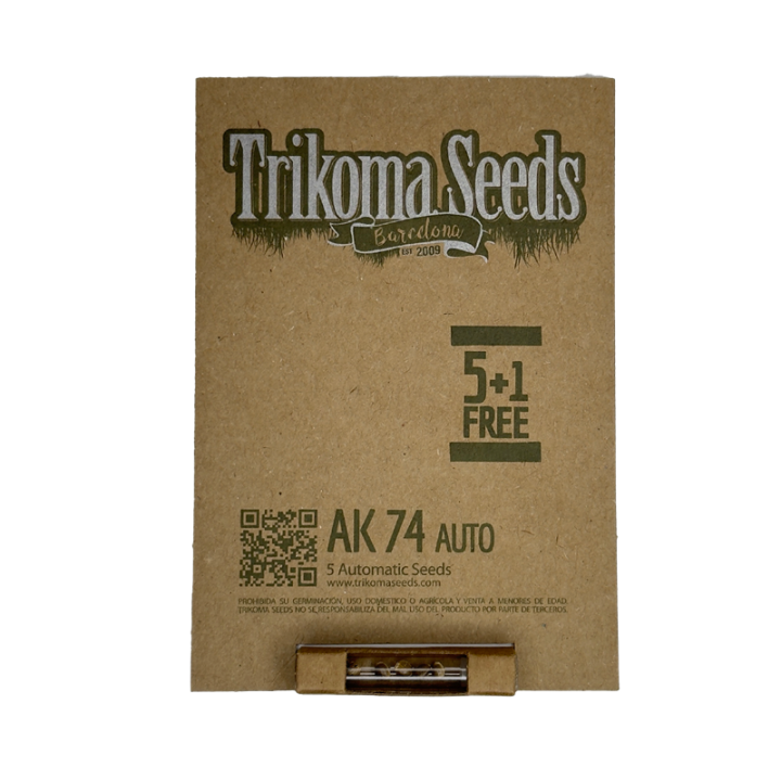 Auto AK 74 - semente automática AK-47 x White Widow 23% THC sativa | Trikoma Seeds Brasil
