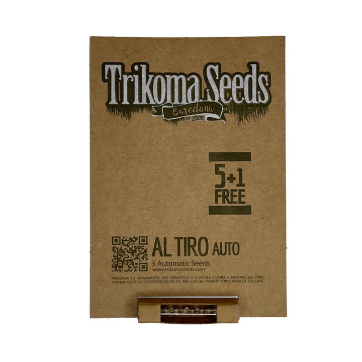 Al Tiro Auto - semente automática Patagonia x Wendy 24% THC híbrida | Trikoma Seeds Brasil