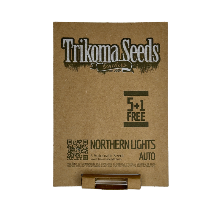 Northern Lights Auto - semente automática indica 22% THC baixo odor relaxamento profundo | Trikoma Seeds Brasil