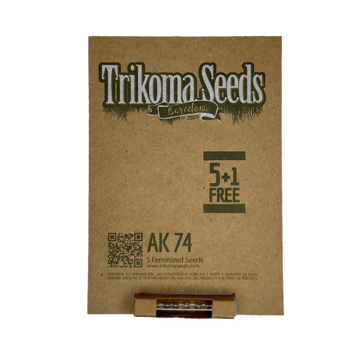 AK 74 Trikoma Seeds: O Upgrade da AK-47 com White Widow | 24% THC