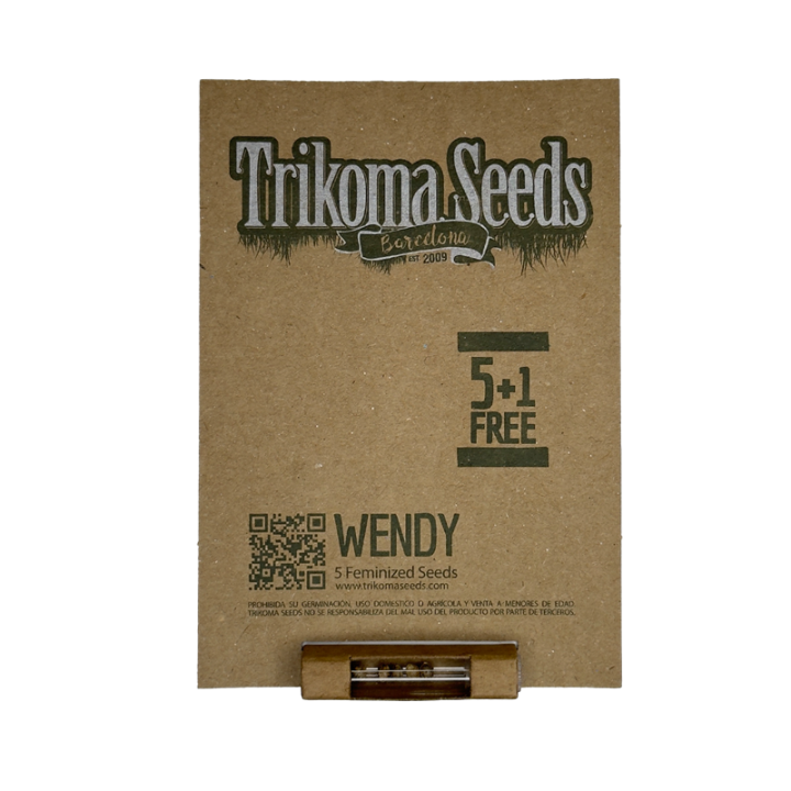 Wendy - semente Amnesia Haze x Black Widow 22% THC 80% sativa | Trikoma Seeds Brasil