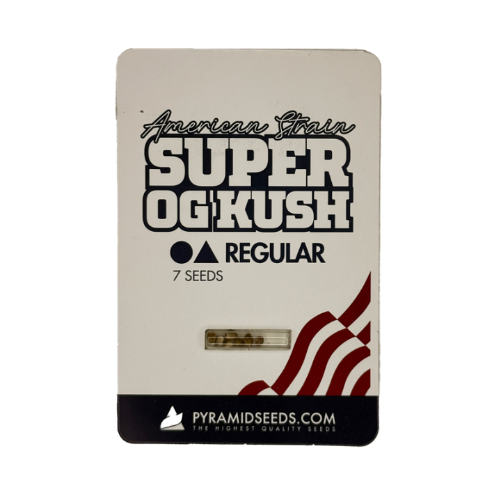Semente de maconha Super OG Kush Regular da Pyramid Seeds