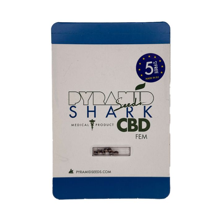 Tricomas da genética Super Skunk na variedade Shark CBD